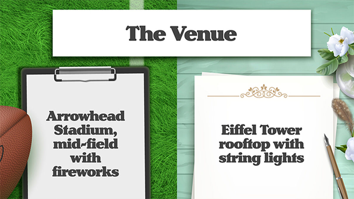 The Wedding Playbook: His vs. Hers image number null